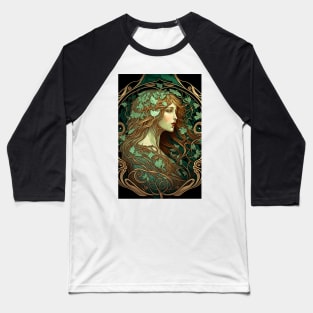 Gaia - Nature&#39;s Mother Baseball T-Shirt